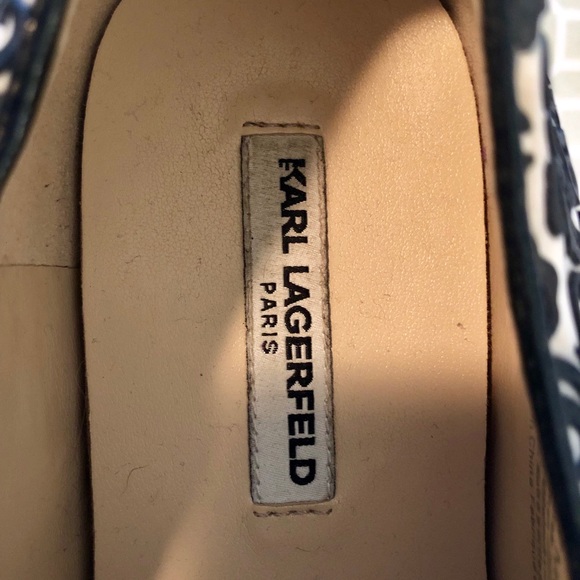 Women’s Karl Lagerfeld slip on shoes, Size 7 - Picture 4 of 4